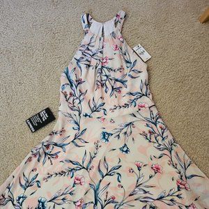 Floral Halter Dress